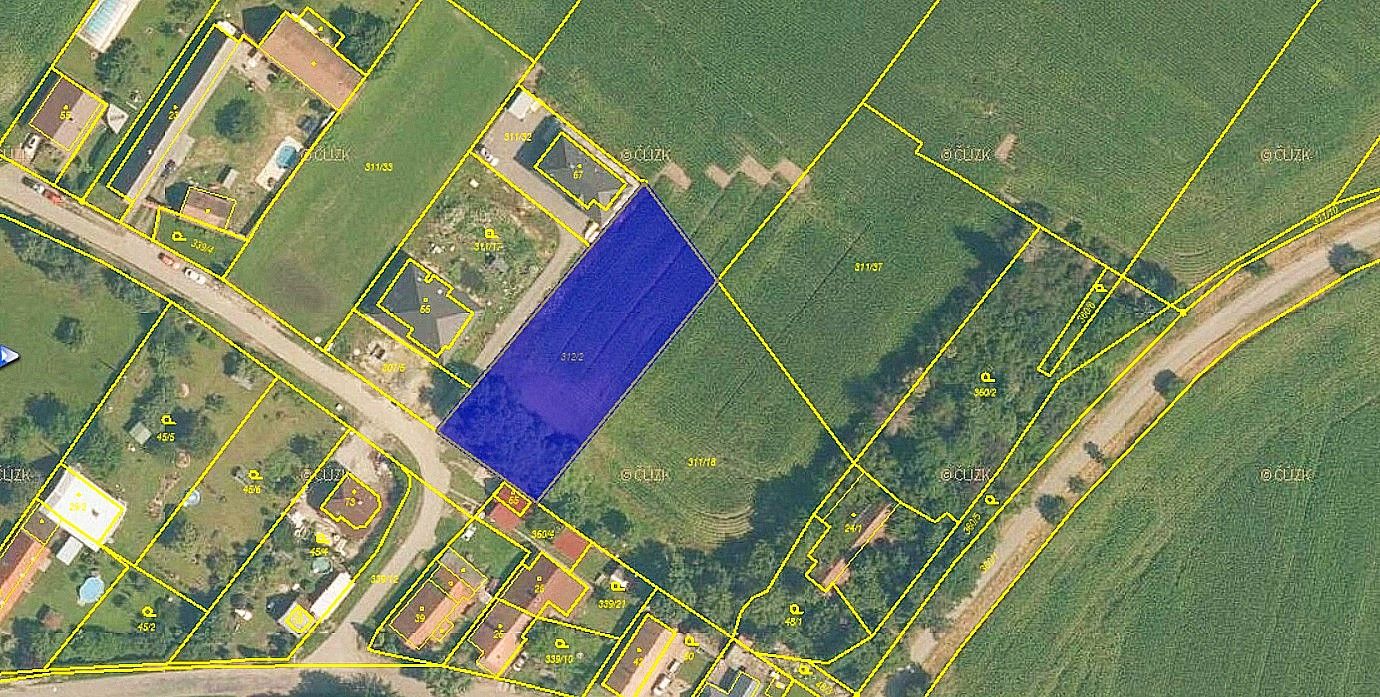 Pozemek pro bydlení · Dašice - Prachovice, okres Pardubice - 4