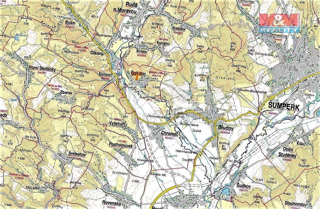 Prodej louka - Bohutín, okres Šumperk, Olomoucký kraj - 5