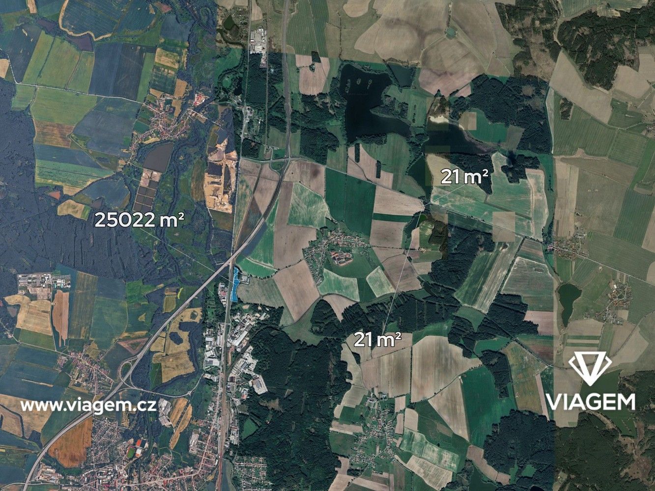 Zemědělské pozemky, Řípec, okres Tábor, Jihočeský kraj - 2