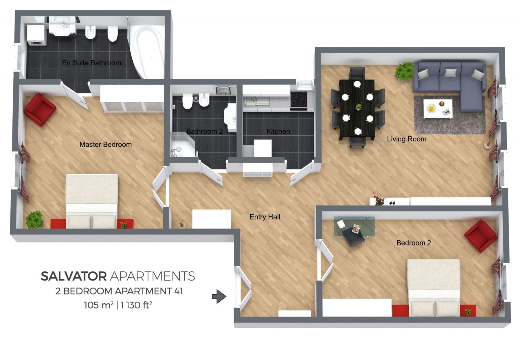 Byty, Dušní, Praha - Josefov, 105 m² - 2