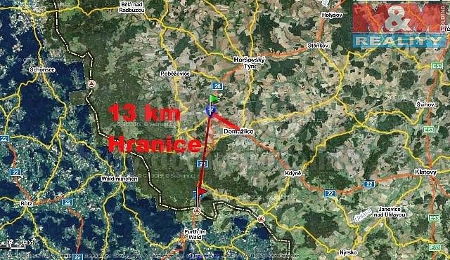 Prodej pozemek pro bydlení - Draženov, okres Domažlice, Plzeňský kraj - 2