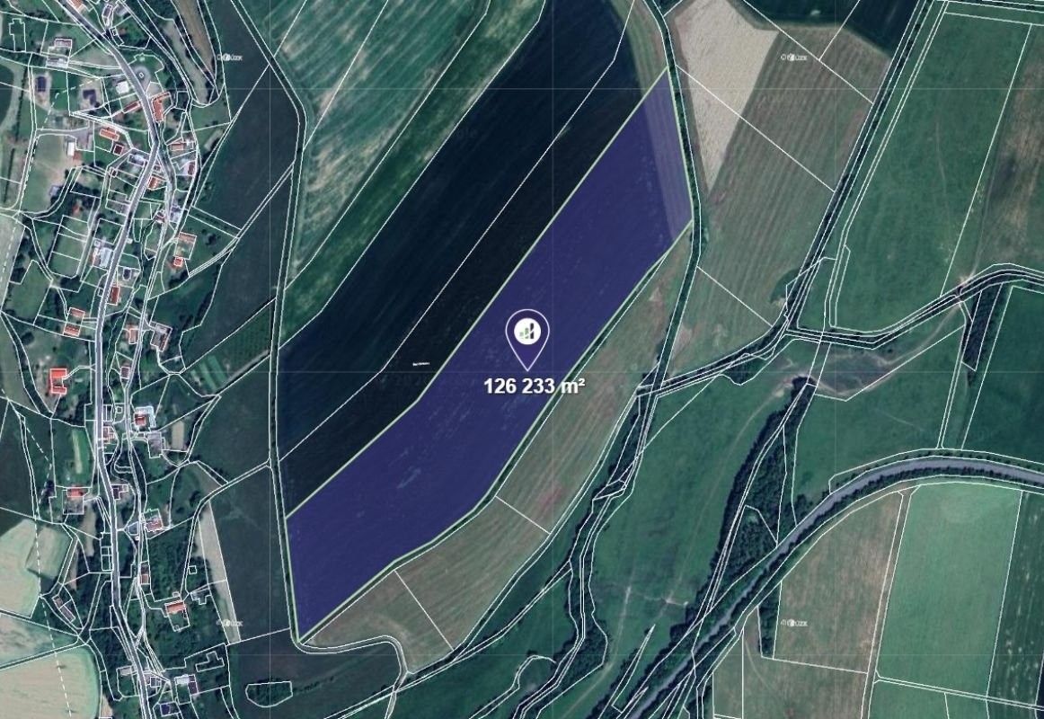 Zemědělské pozemky, Potštát, 126 233 m² - 1