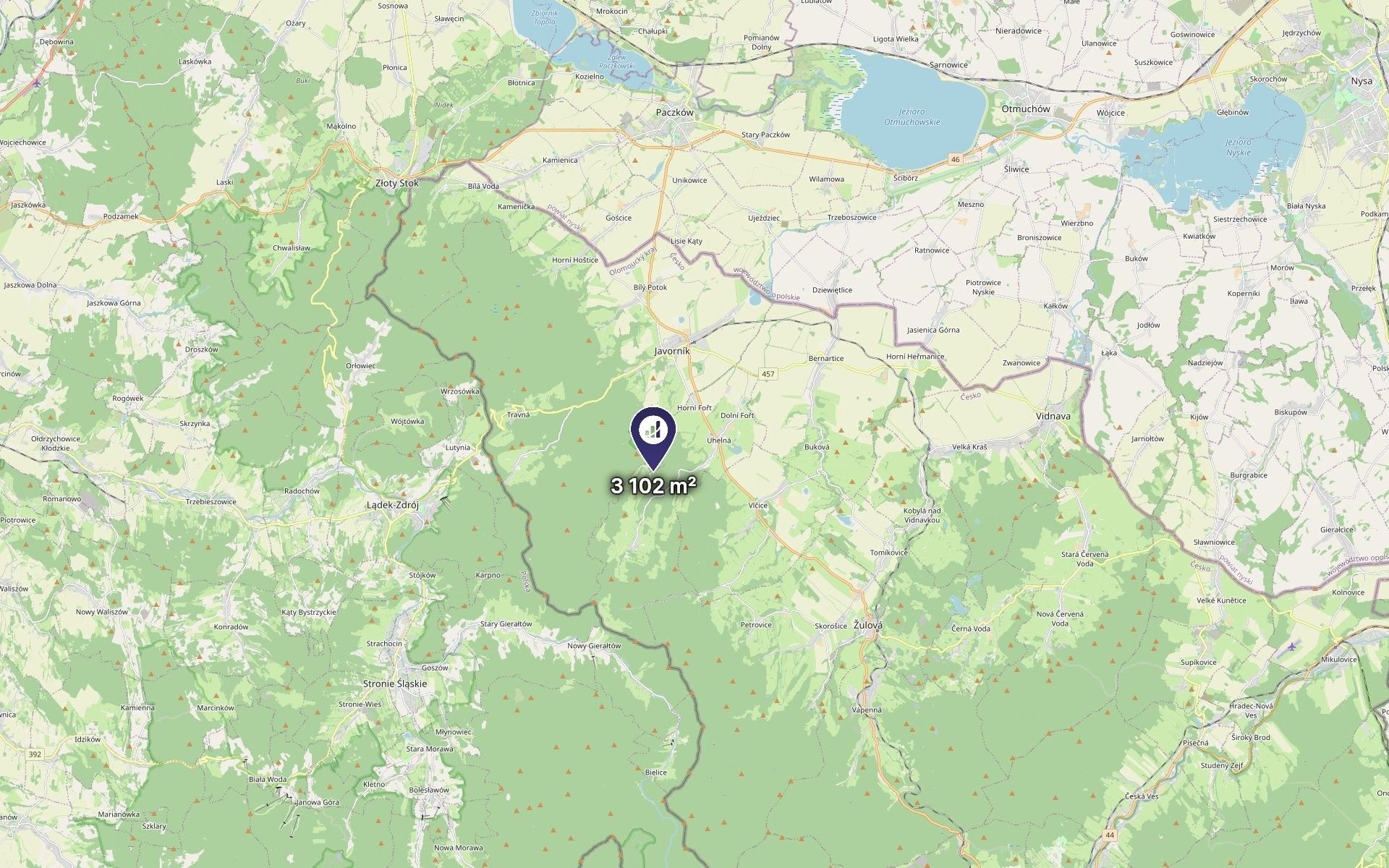 Louka · 3 102 m² · Uhelná - 3