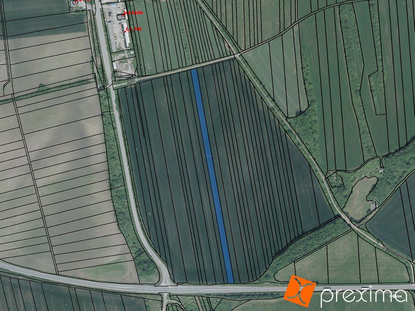 Zemědělské pozemky, Bánov, okres Uherské Hradiště, Zlínský kraj