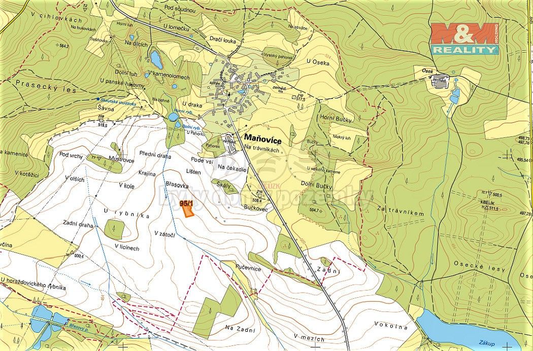 Zemědělské pozemky, Maňovice, okres Klatovy, Plzeňský kraj - 2