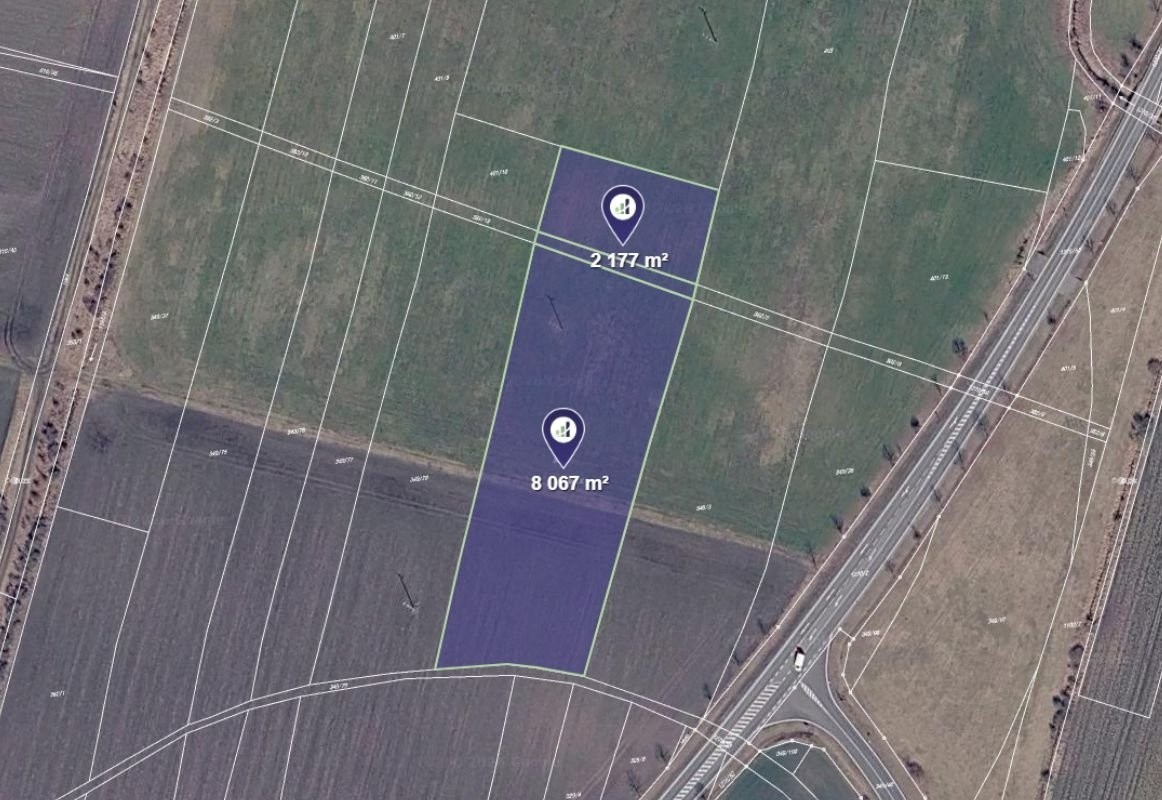 Zemědělské pozemky, Jestřabí Lhota, 2 561 m² - 1