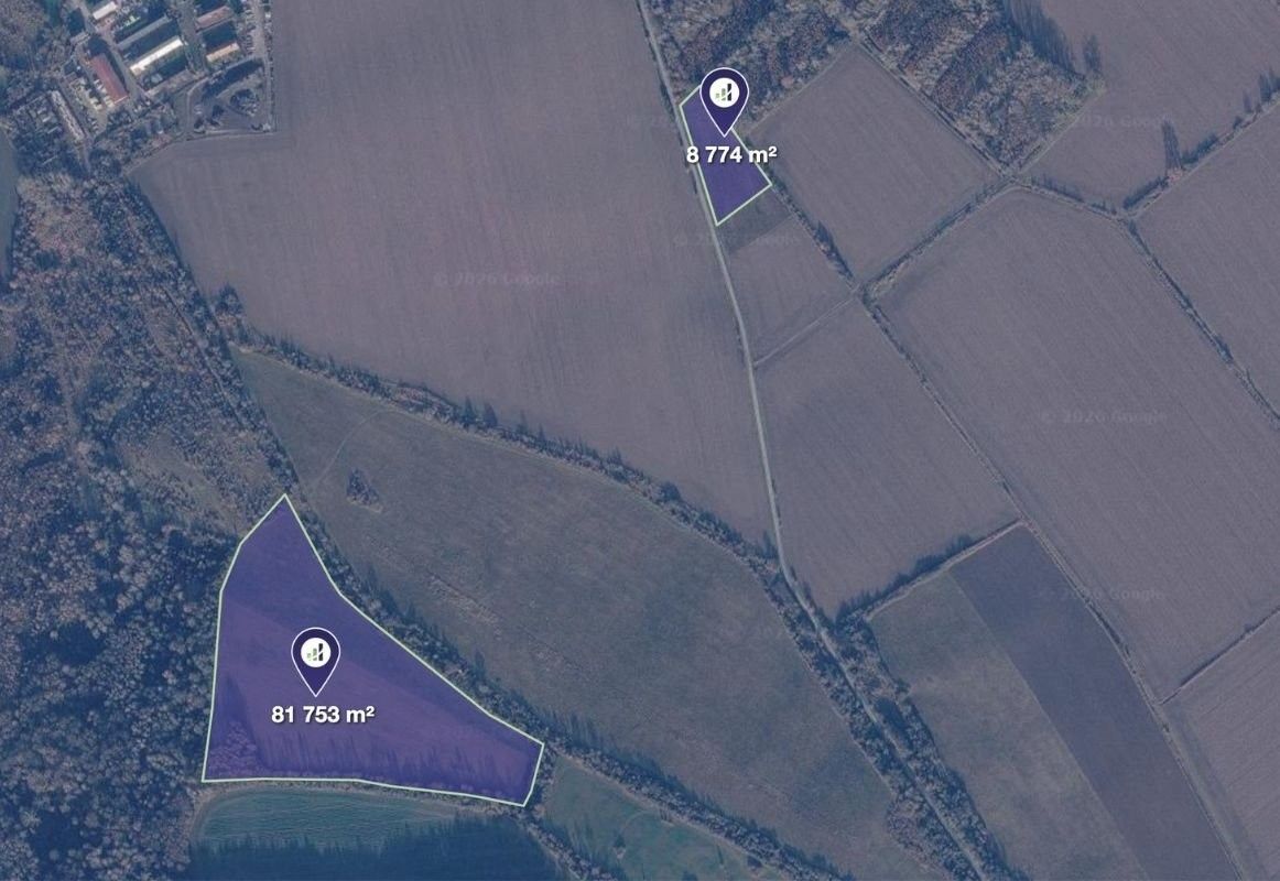 Zemědělské pozemky, Bakov nad Jizerou, 193 989 m² - 2