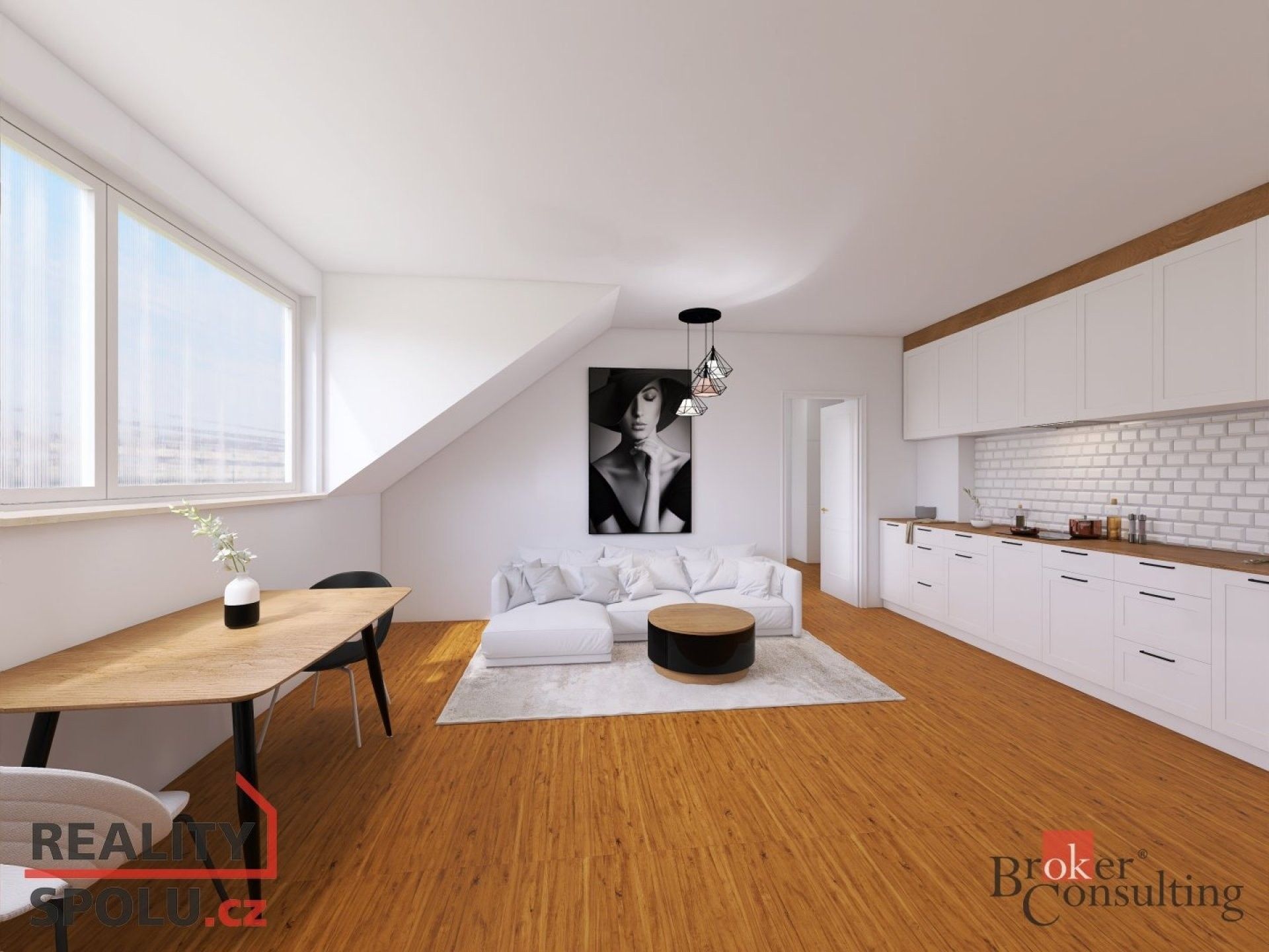 2+kk, Heydukova, Praha, 53 m²