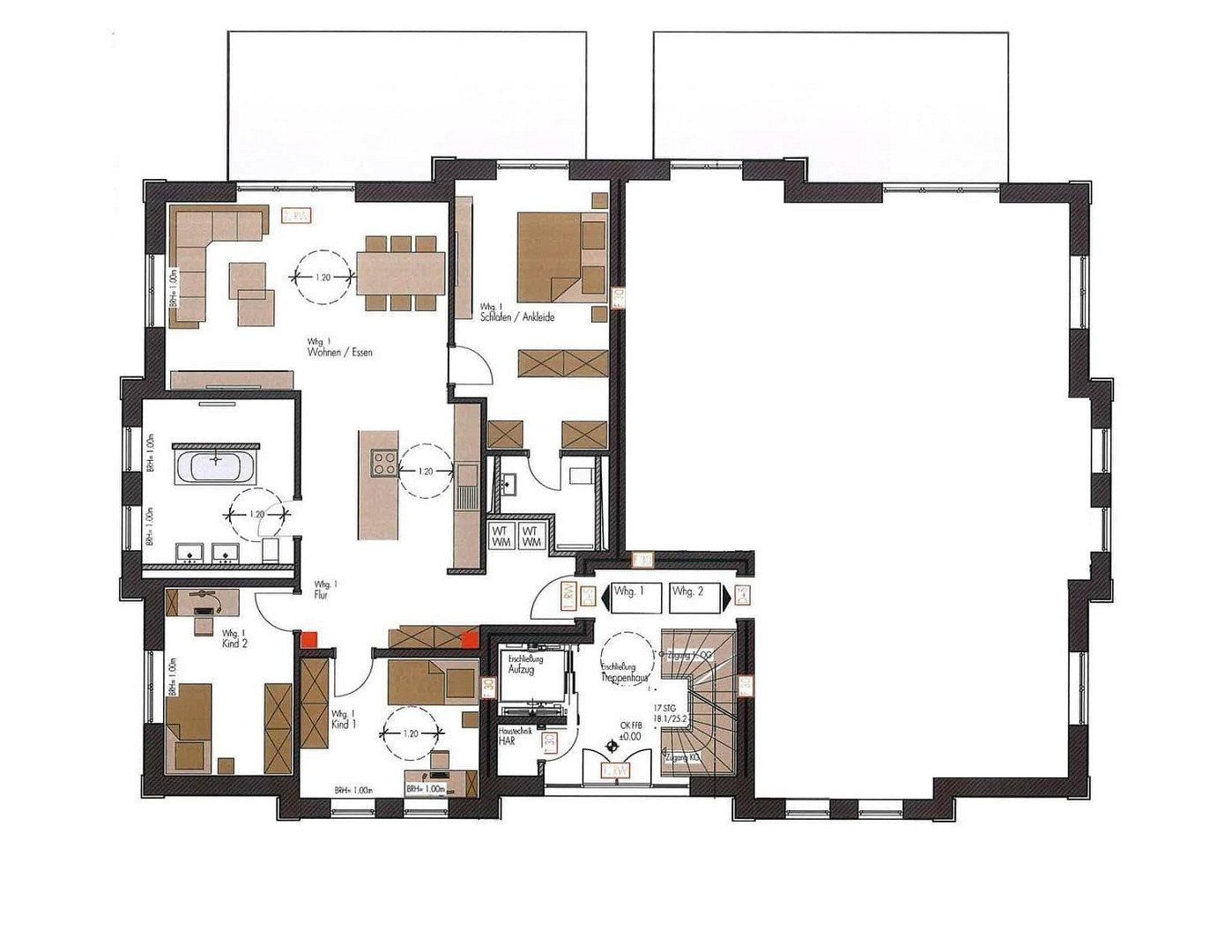 4+1, Carl-Adam-Petri-Straße Brandenburg - Potsdam Nauener Vorstadt Brandenburg 14469, 125 m² - 2