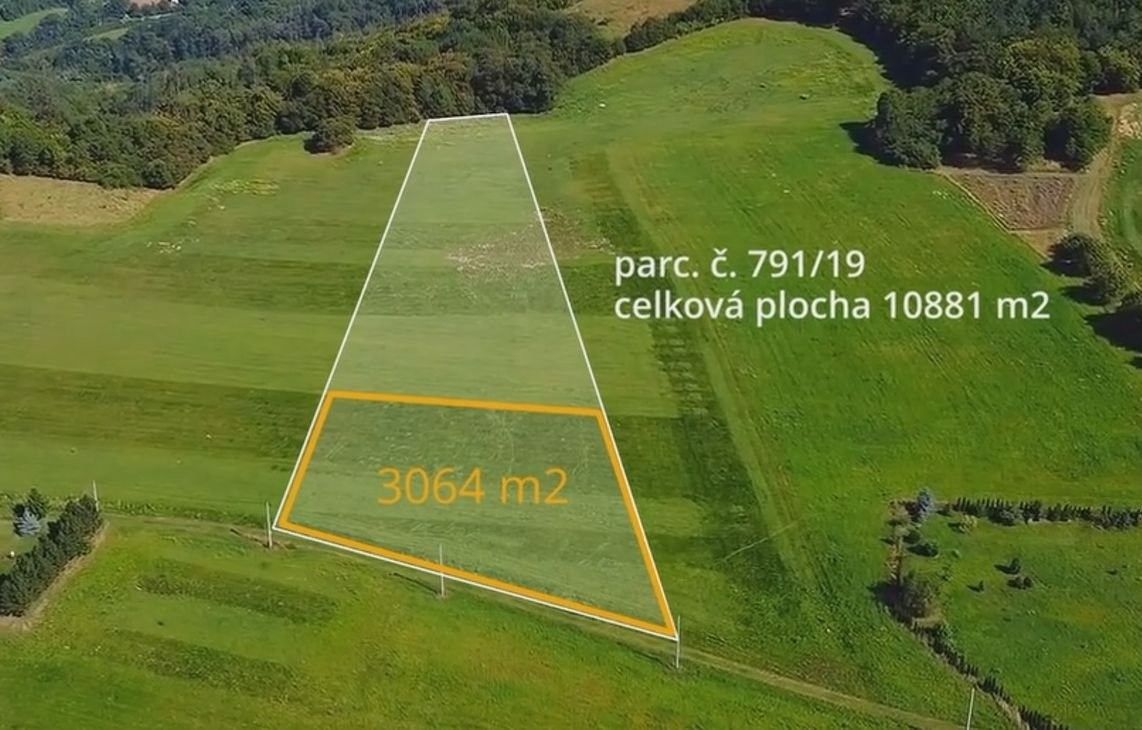 Pozemky pro bydlení, Újezd u Boskovic, 10 881 m² - 1