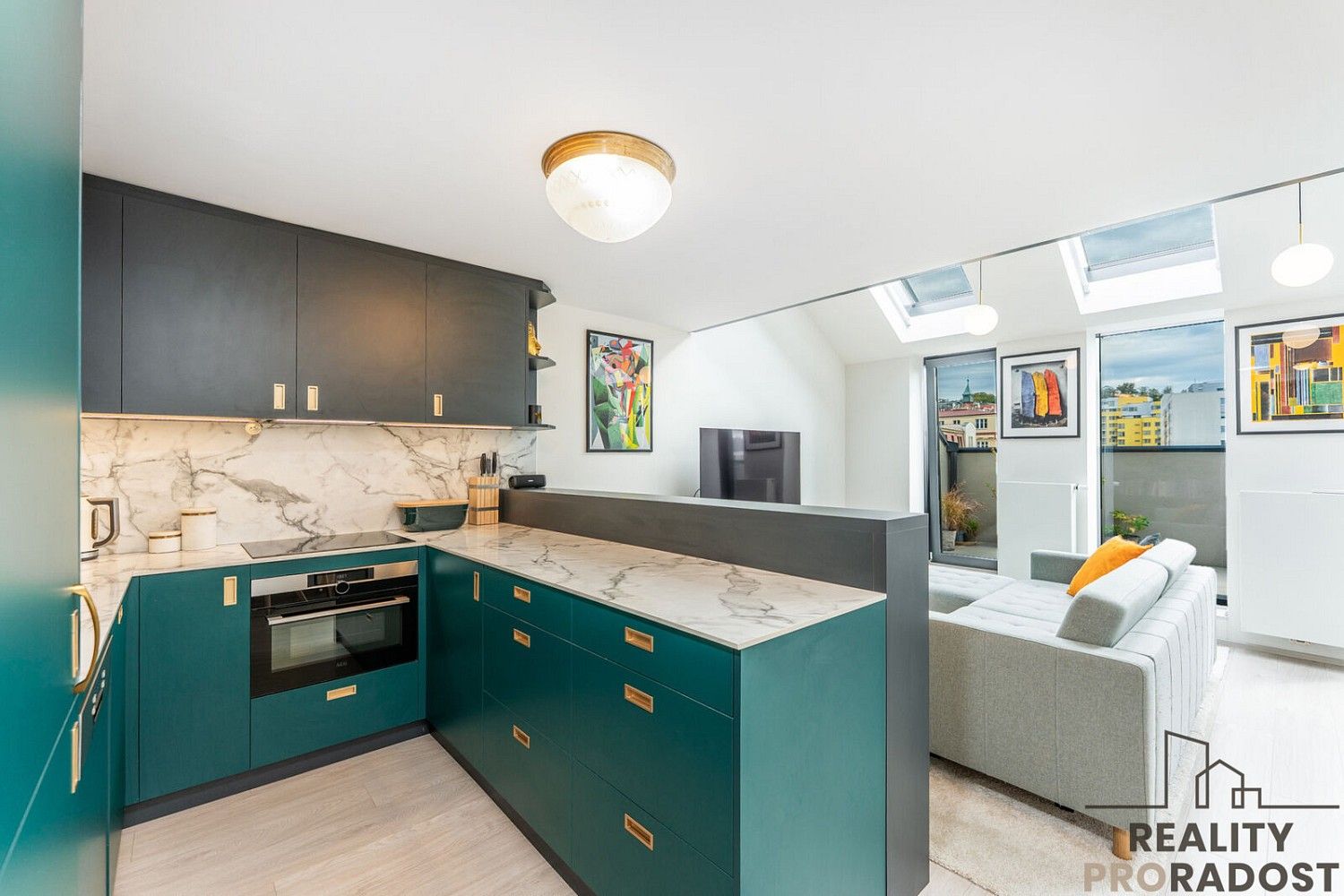 3+kk, Hartigova, Praha 3 - Žižkov, 82 m² - 1