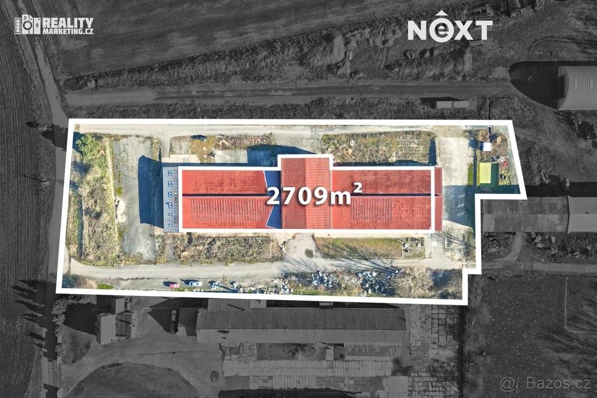 Sklady, Vyškov, 682 01, 2 417 m²