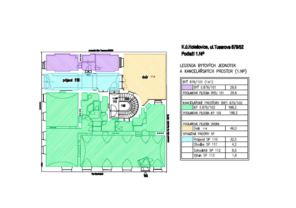 Obchodní prostory · 292 m² · Tusarova, Praha - Holešovice - 3