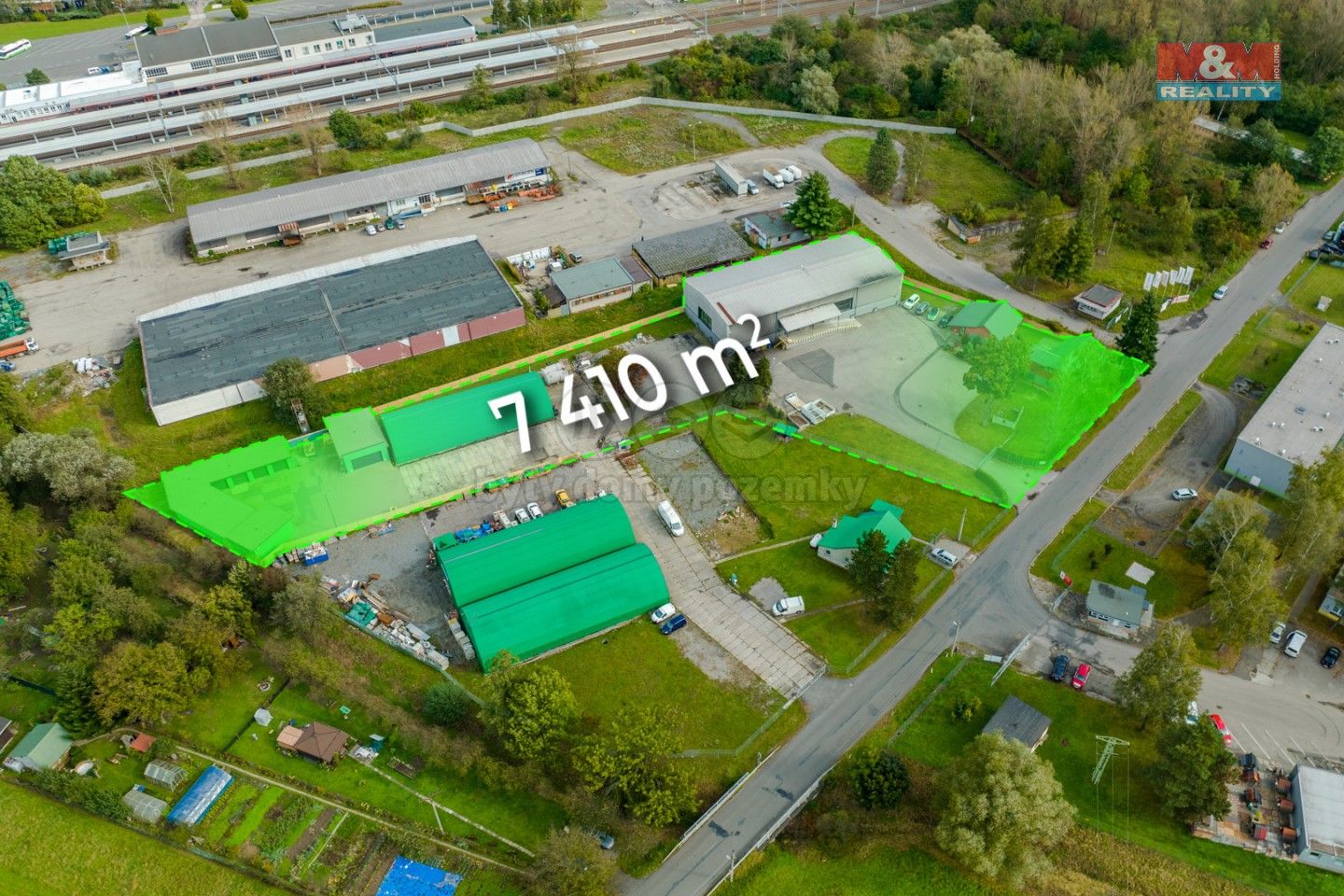 Výrobní prostory, Fryštát, Karviná, 7 410 m²