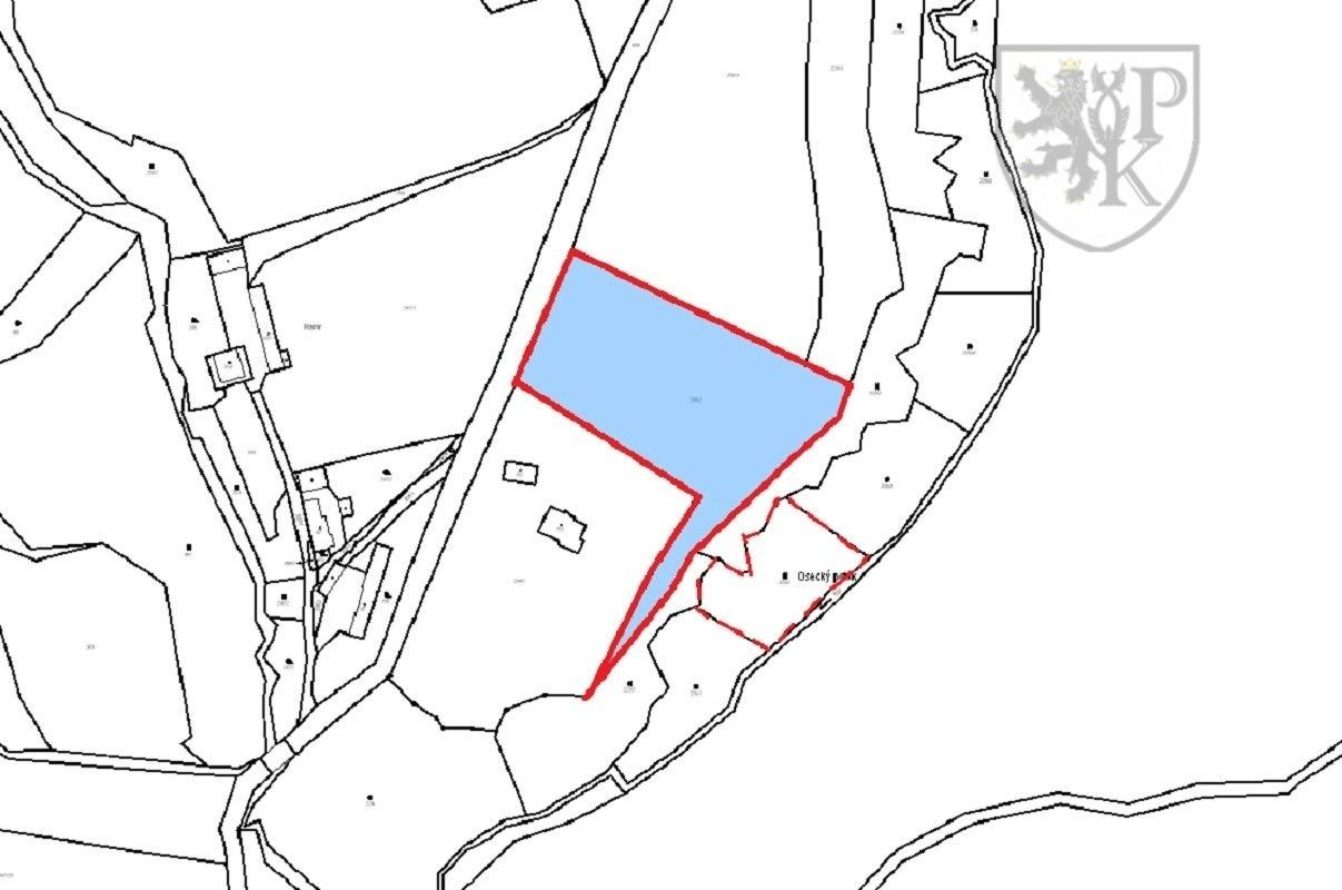 Pozemky pro bydlení, Květov, 8 455 m² - 1