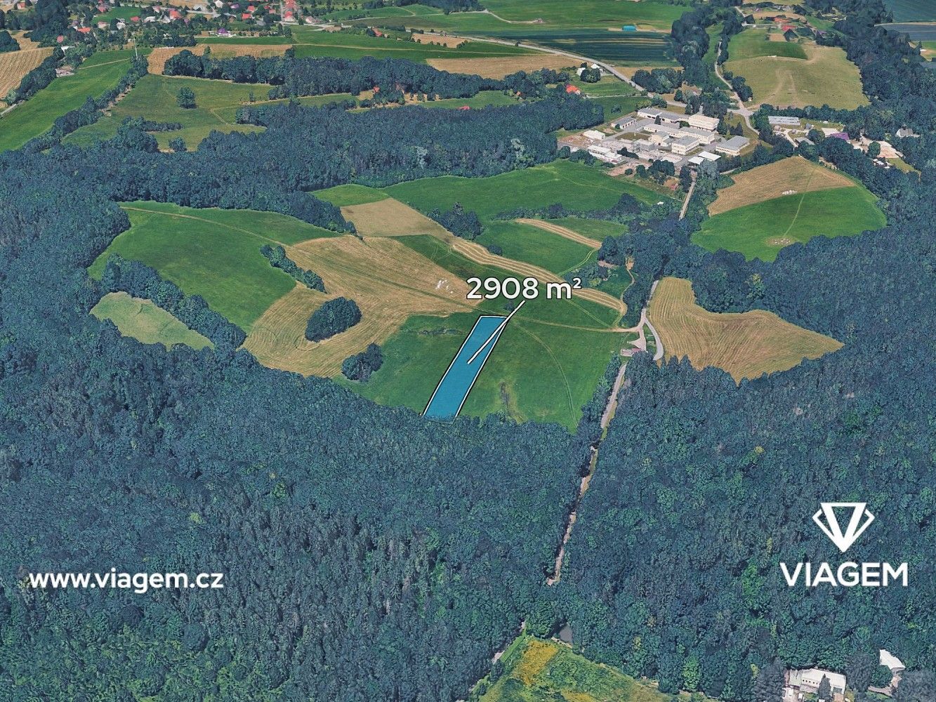 Zemědělský pozemek, 1 454 m²