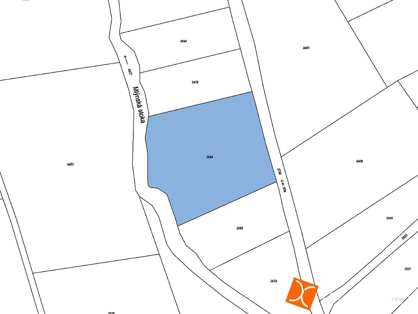 Prodej zemědělský pozemek - Třeboň, okres Jindřichův Hradec, Jihočeský kraj - 2