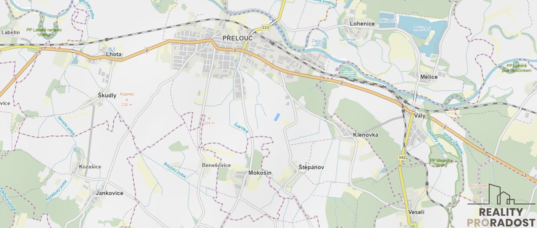 Prodej zemědělský pozemek - , Přelouč, 3 m²