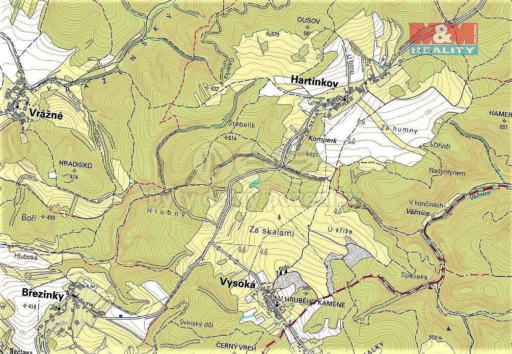Prodej les - Vysoká, okres Svitavy, Pardubický kraj - 5