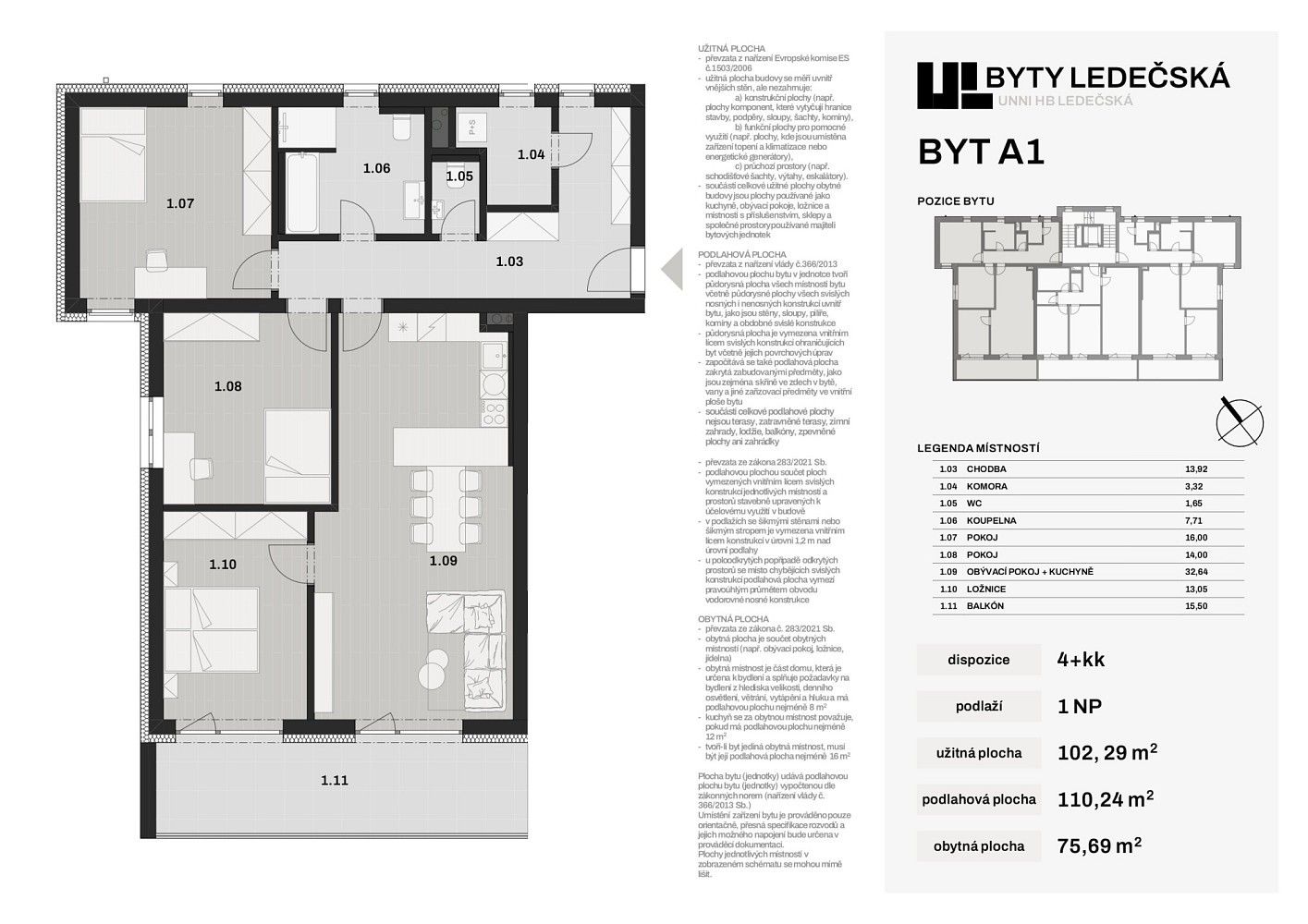 Byt 4+kk · 101 m² · Havlíčkův Brod, Kraj Vysočina - 2
