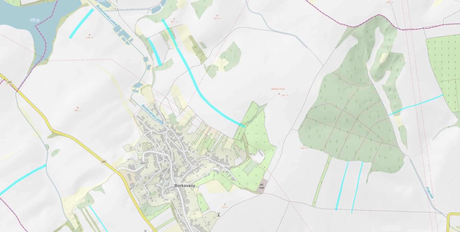 Pozemky pro bydlení, Borkovany - Borkovany, Jihomoravský kraj - 2