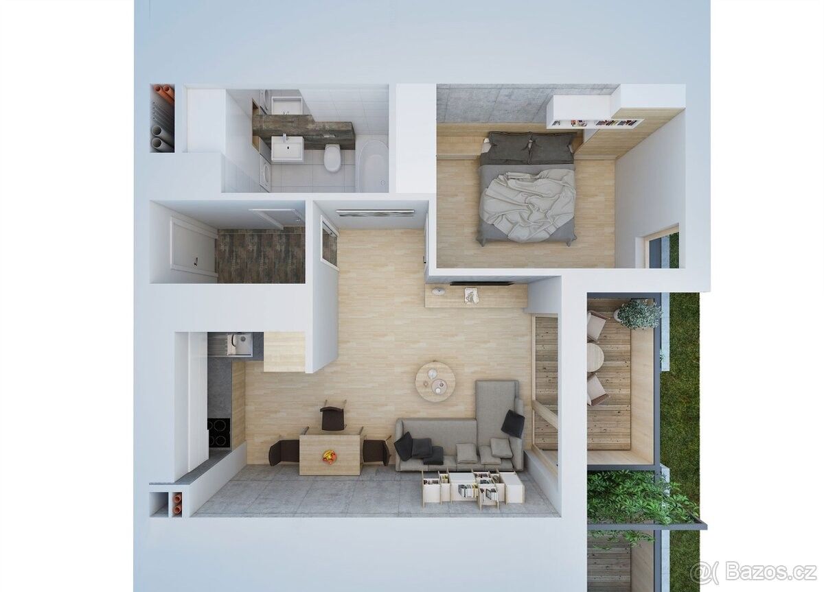 Prodej byt - Oslavany, 664 12