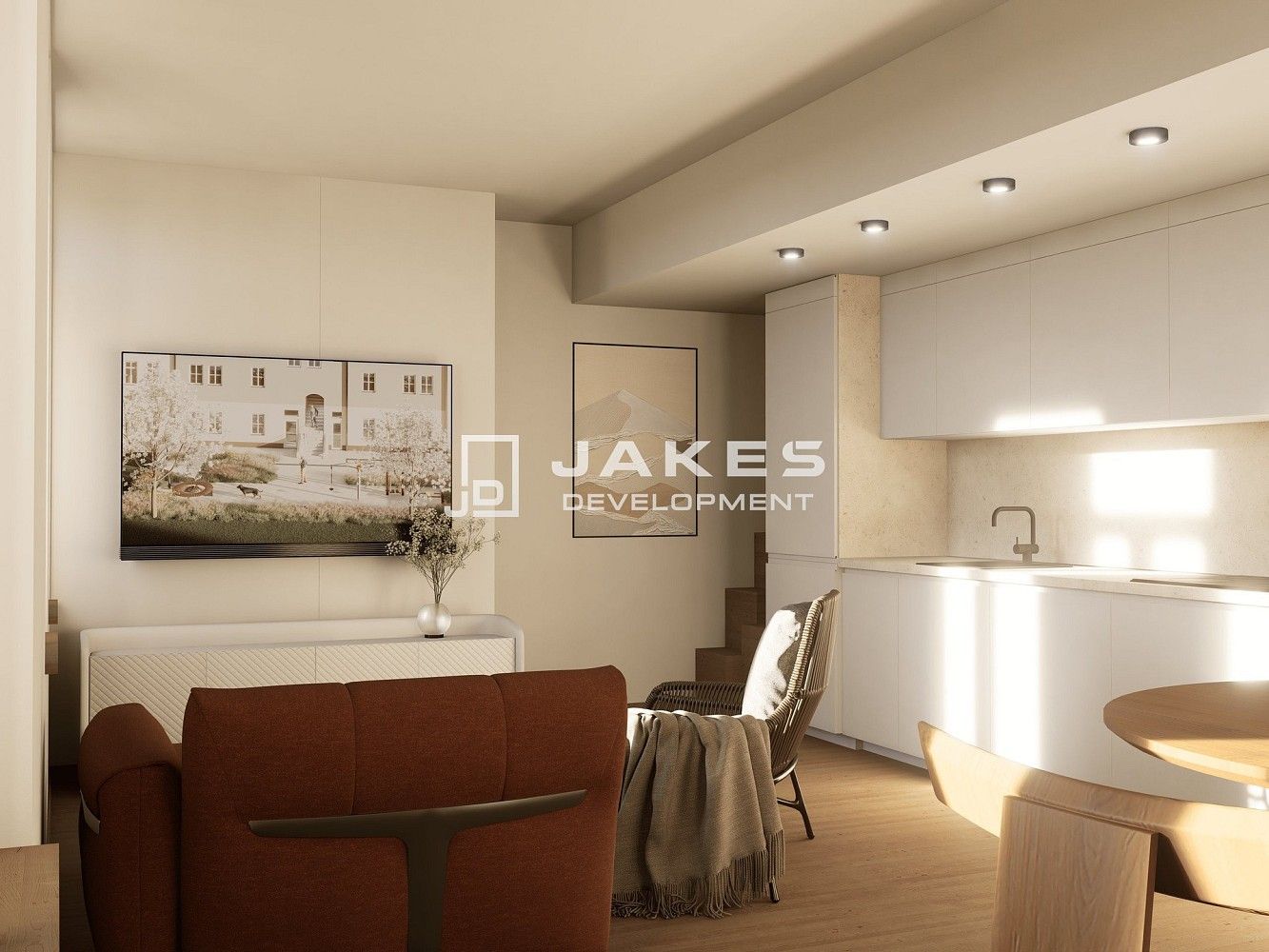 Byt 3+kk · 44 m² · Grafická, Praha 5 - Smíchov - 2