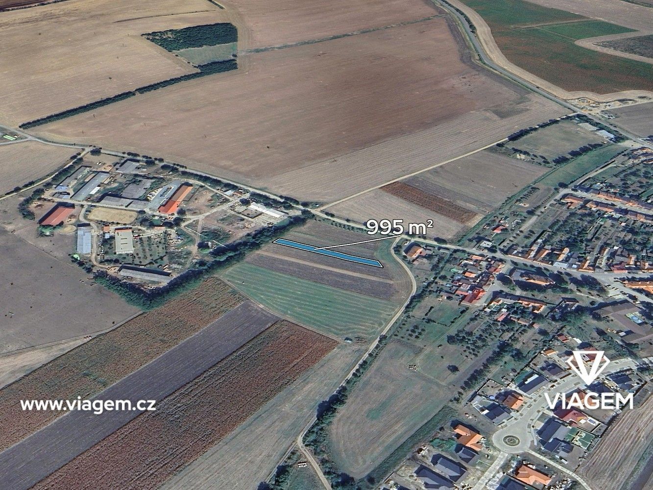 Zemědělské pozemky, Tvarožná Lhota, okres Hodonín, Jihomoravský kraj