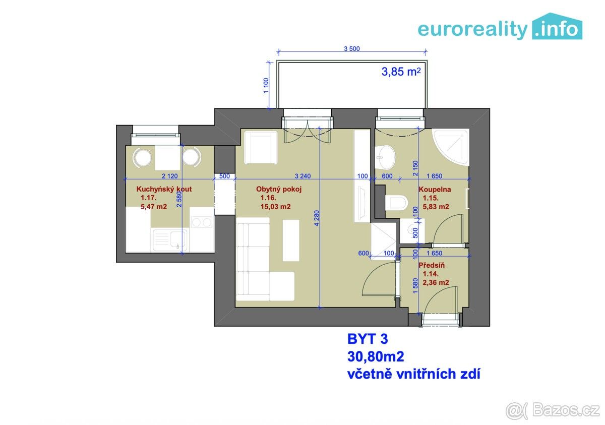 Prodej byt - Drmoul, 353 01