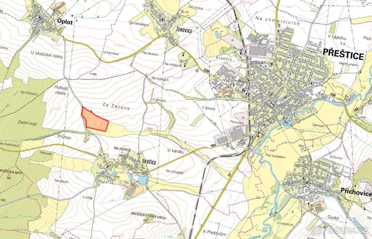 Prodej pozemek pro bydlení - Přeštice, 334 01