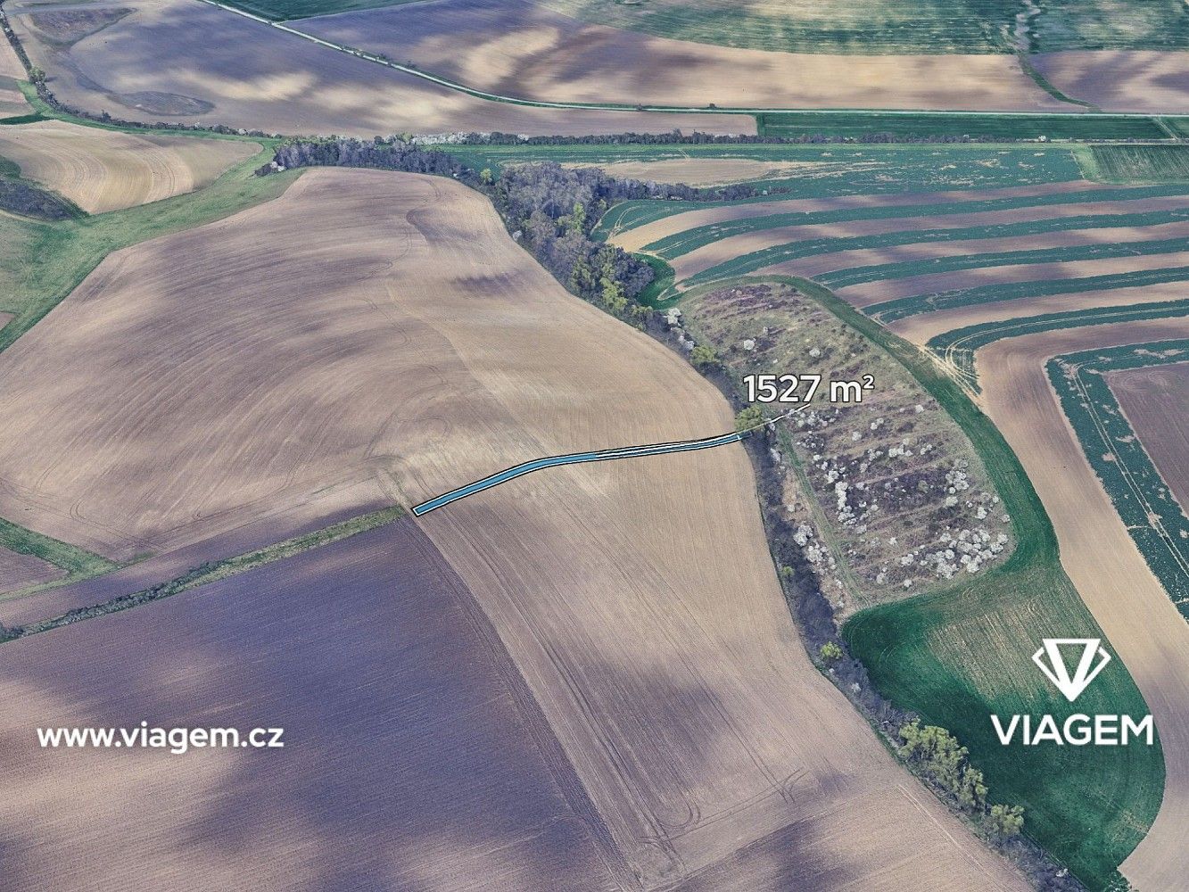 Zemědělské pozemky, Milešovice, okres Vyškov, Jihomoravský kraj
