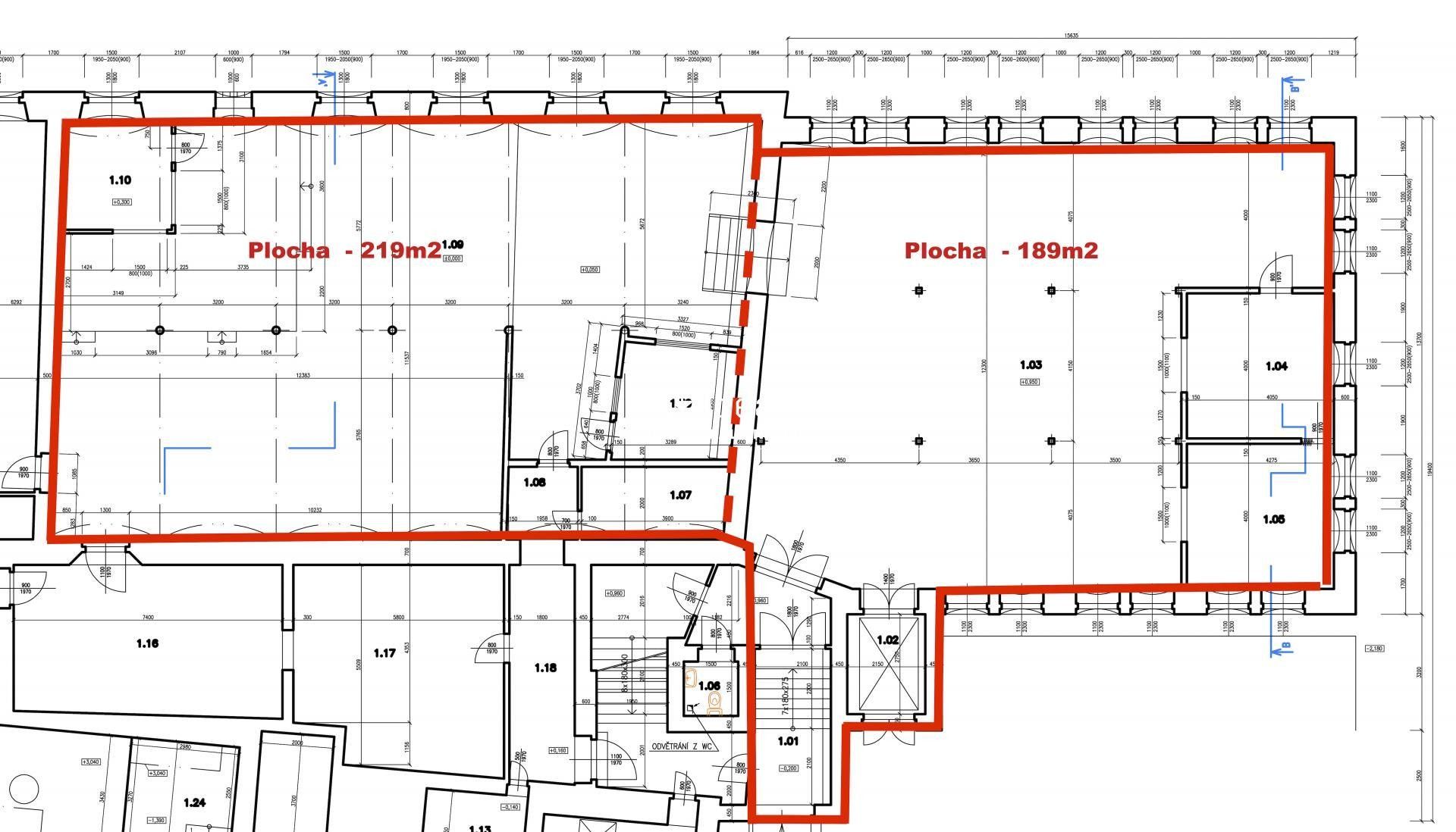 Pronájem obchodní prostory - Slovenského nár. povstání, Rumburk, 400 m²