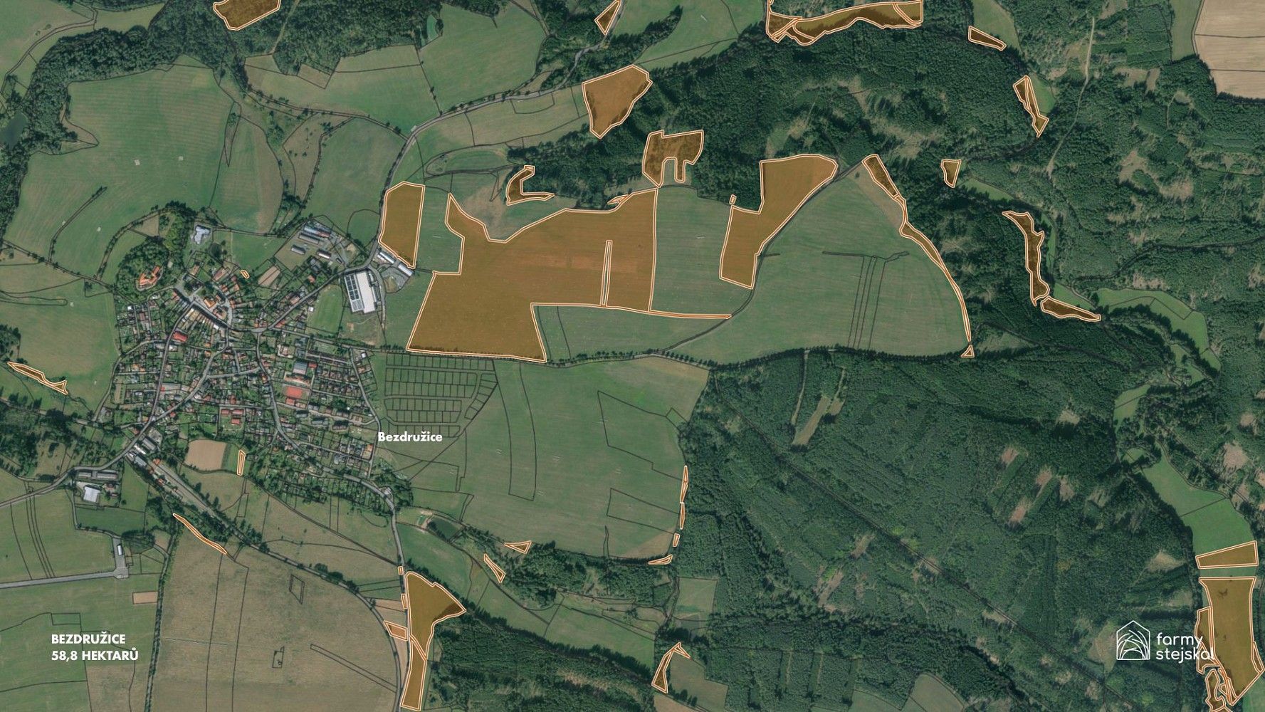 Prodej louka - Lestkov - Hanov, okres Tachov, Plzeňský kraj - 5