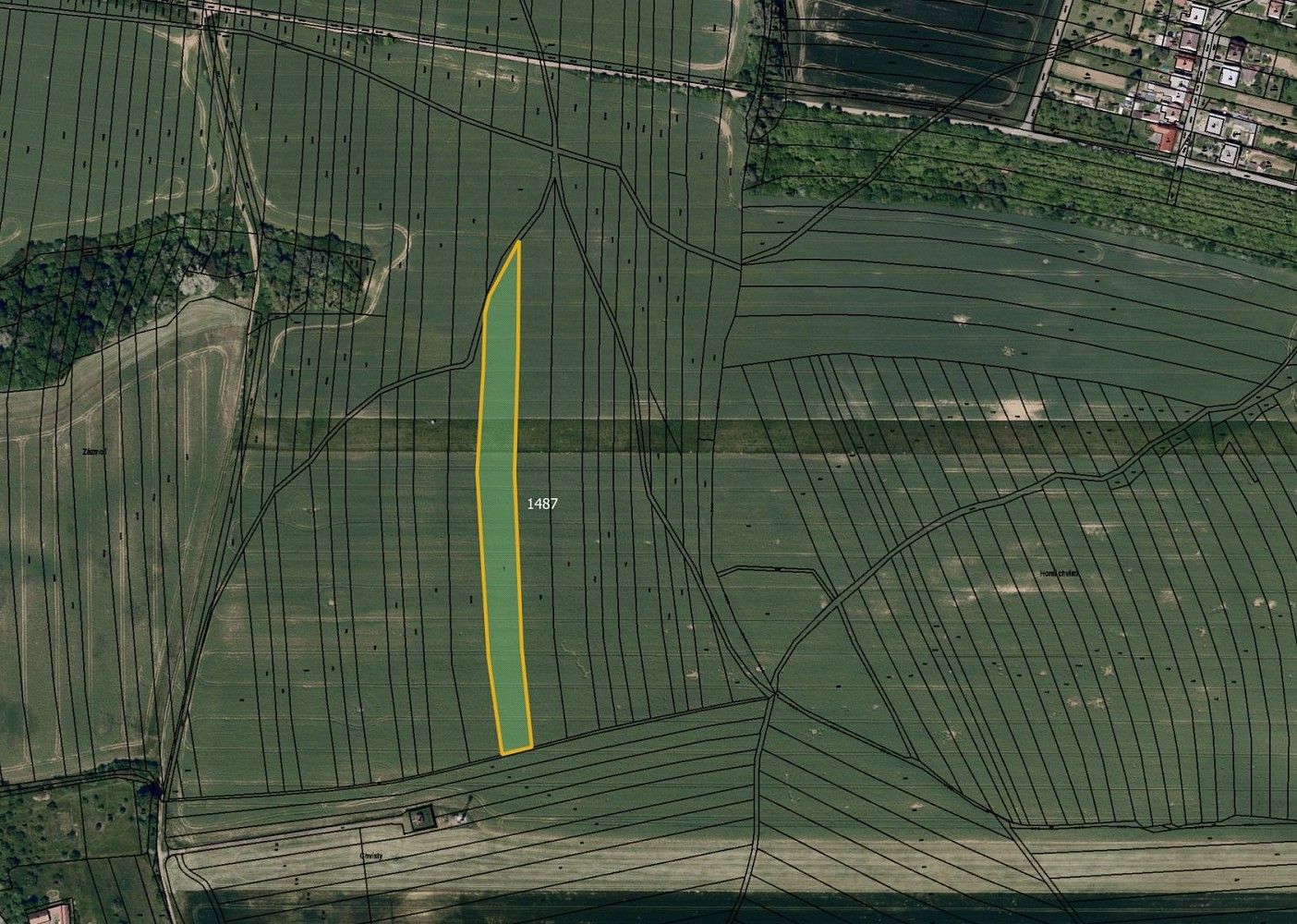 Zemědělské pozemky, Osvětimany, okres Uherské Hradiště, Zlínský kraj