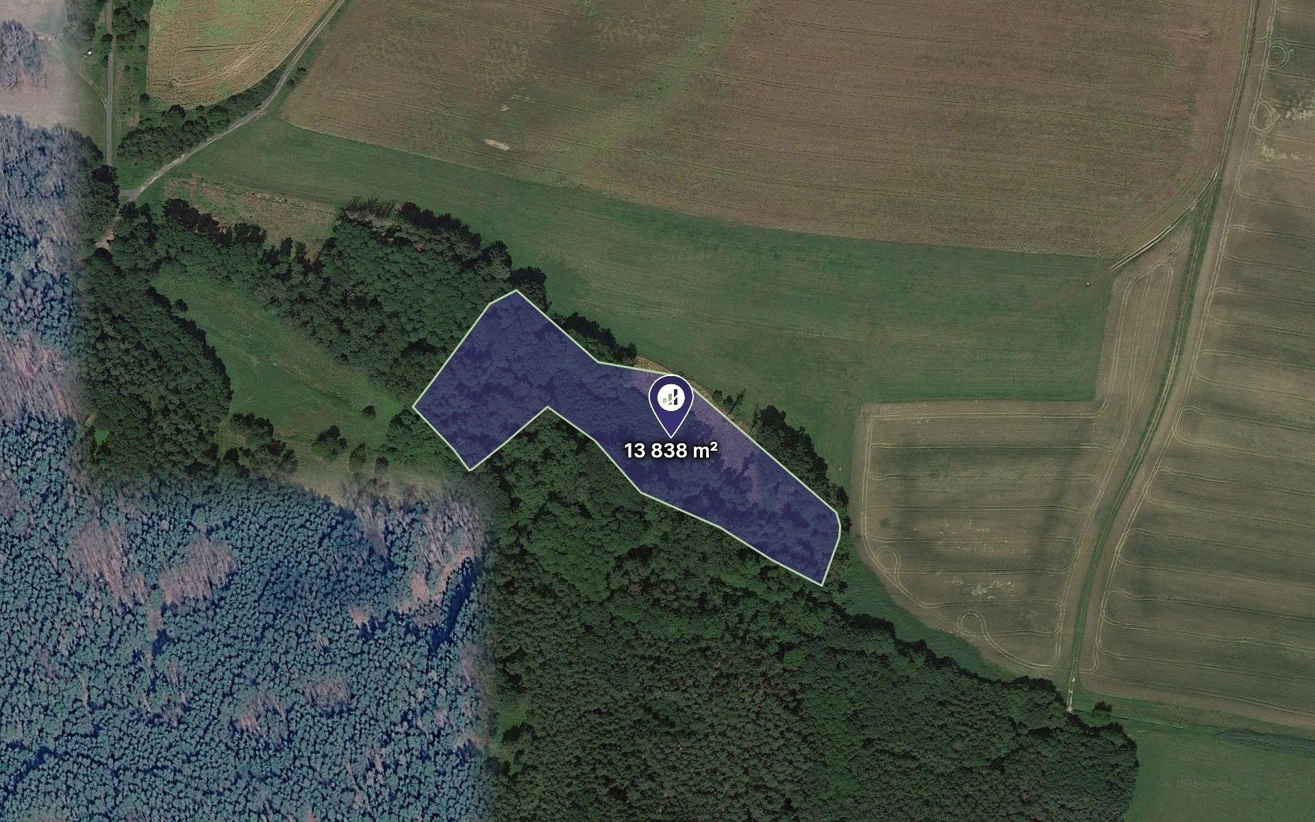 Zemědělský pozemek · 159 716 m² · Ledce - 3