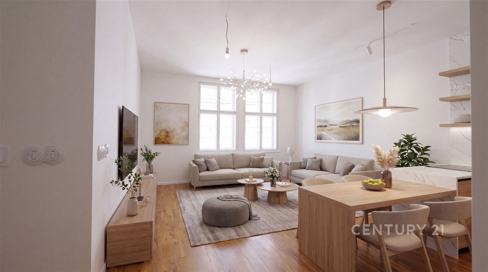 4+kk, Veletržní 824, Praha Holešovice, 104 m² - 2