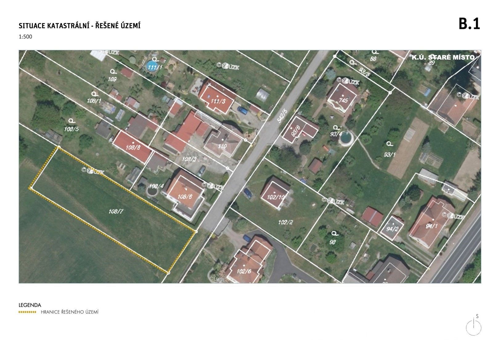 Pozemek, 1 296 m²
