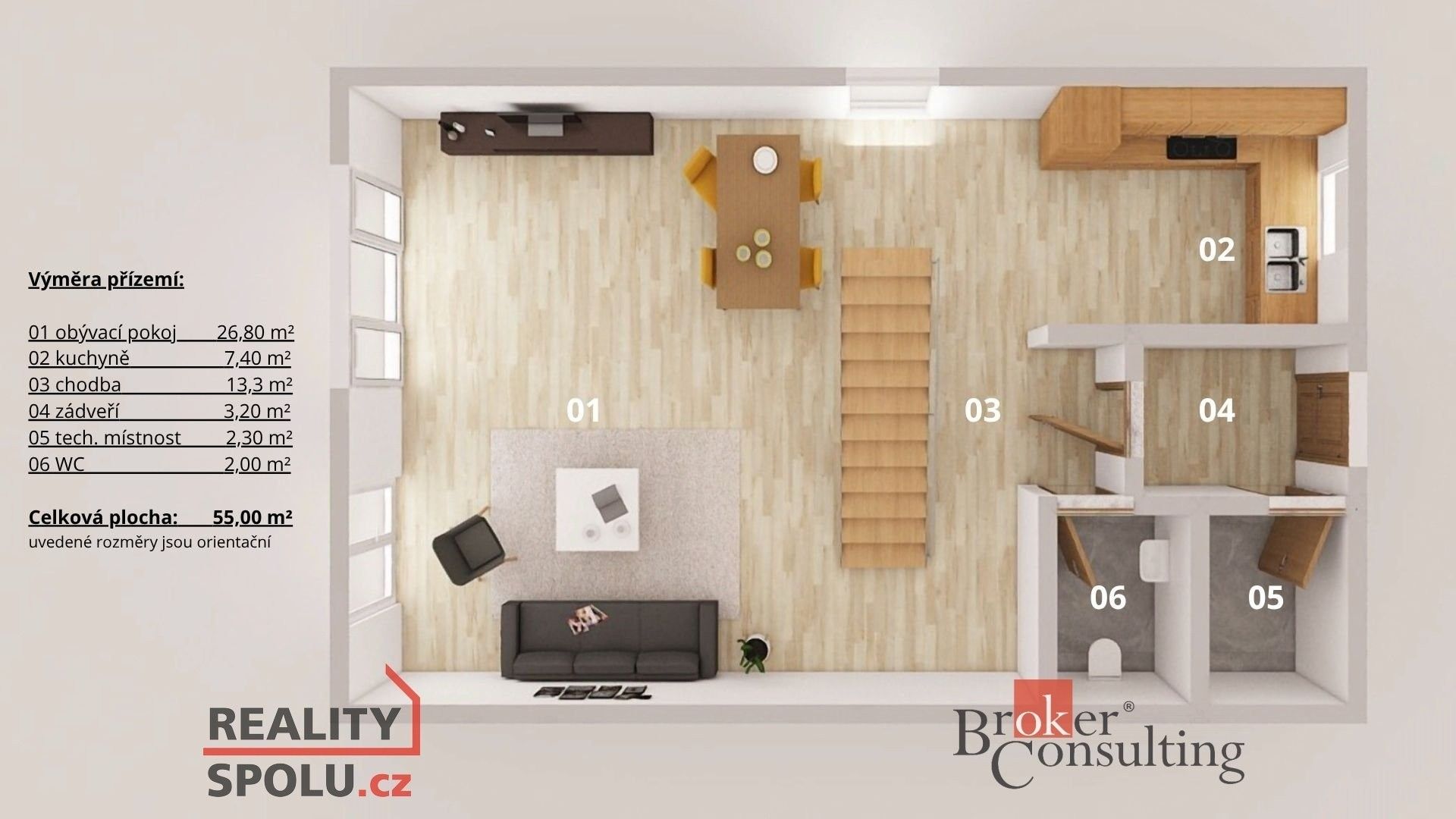 Prodej rodinný dům - Tři Vršky, Králův Dvůr, 105 m²