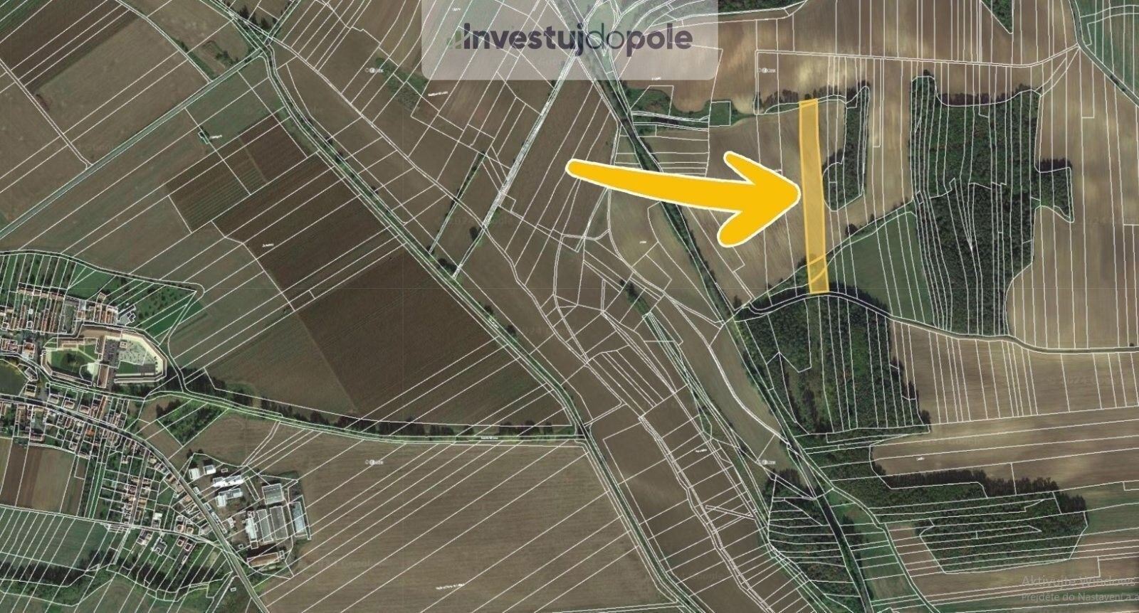 Prodej zemědělský pozemek - Krupá, 13 337 m²