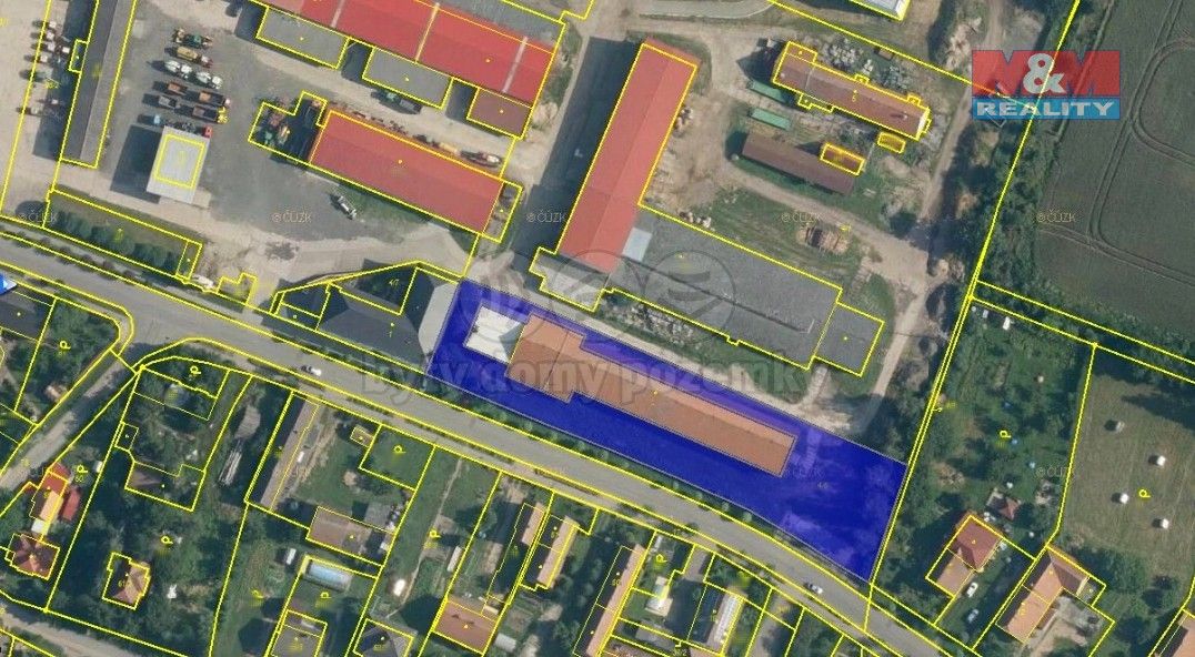 Sklady, Kratonohy, 3 652 m²