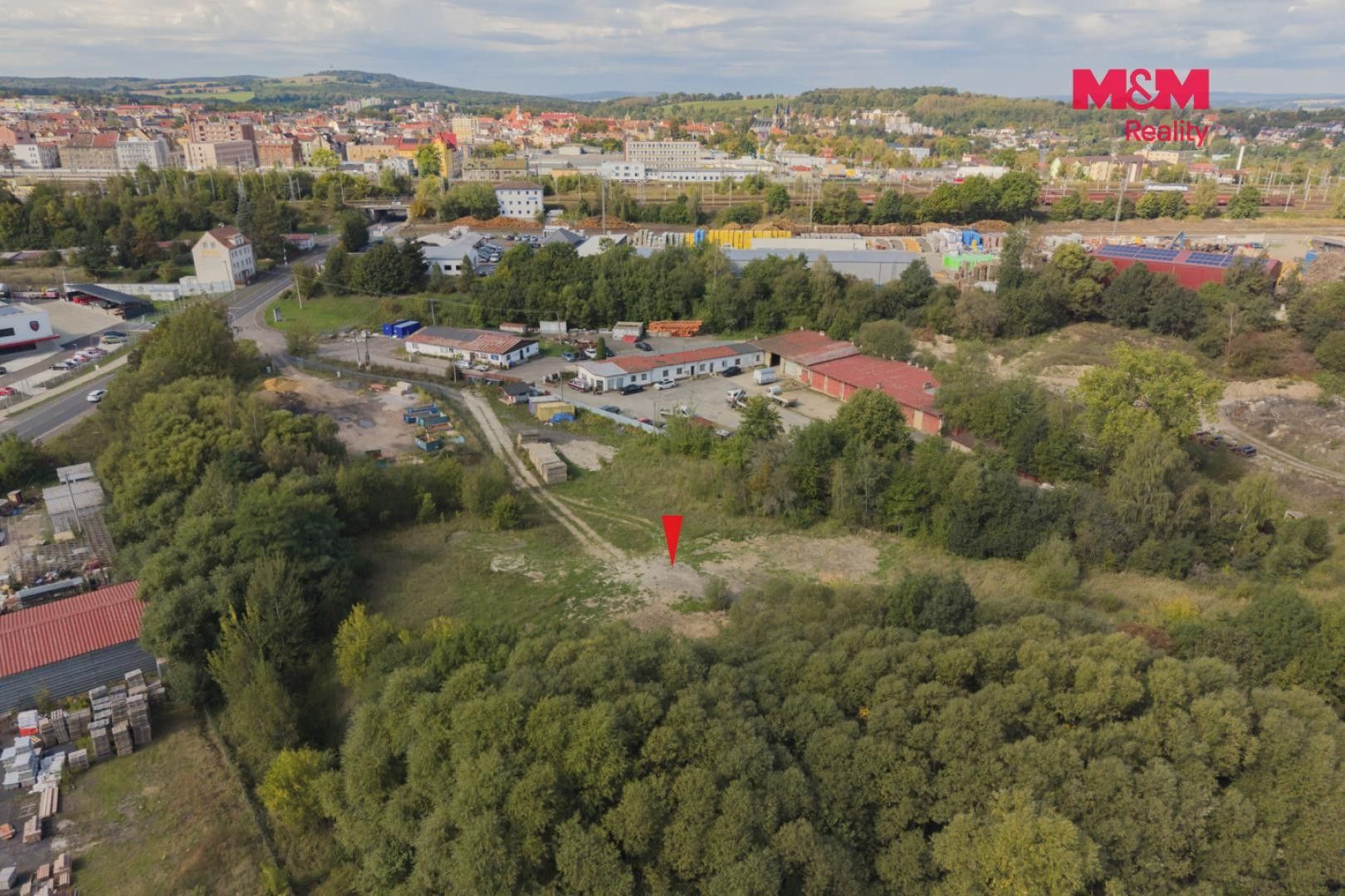 Pronájem komerční pozemek - Vrázova, Cheb - 5