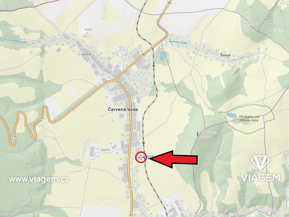 Zahrady, Červená Voda, okres Ústí nad Orlicí, Pardubický kraj - 1