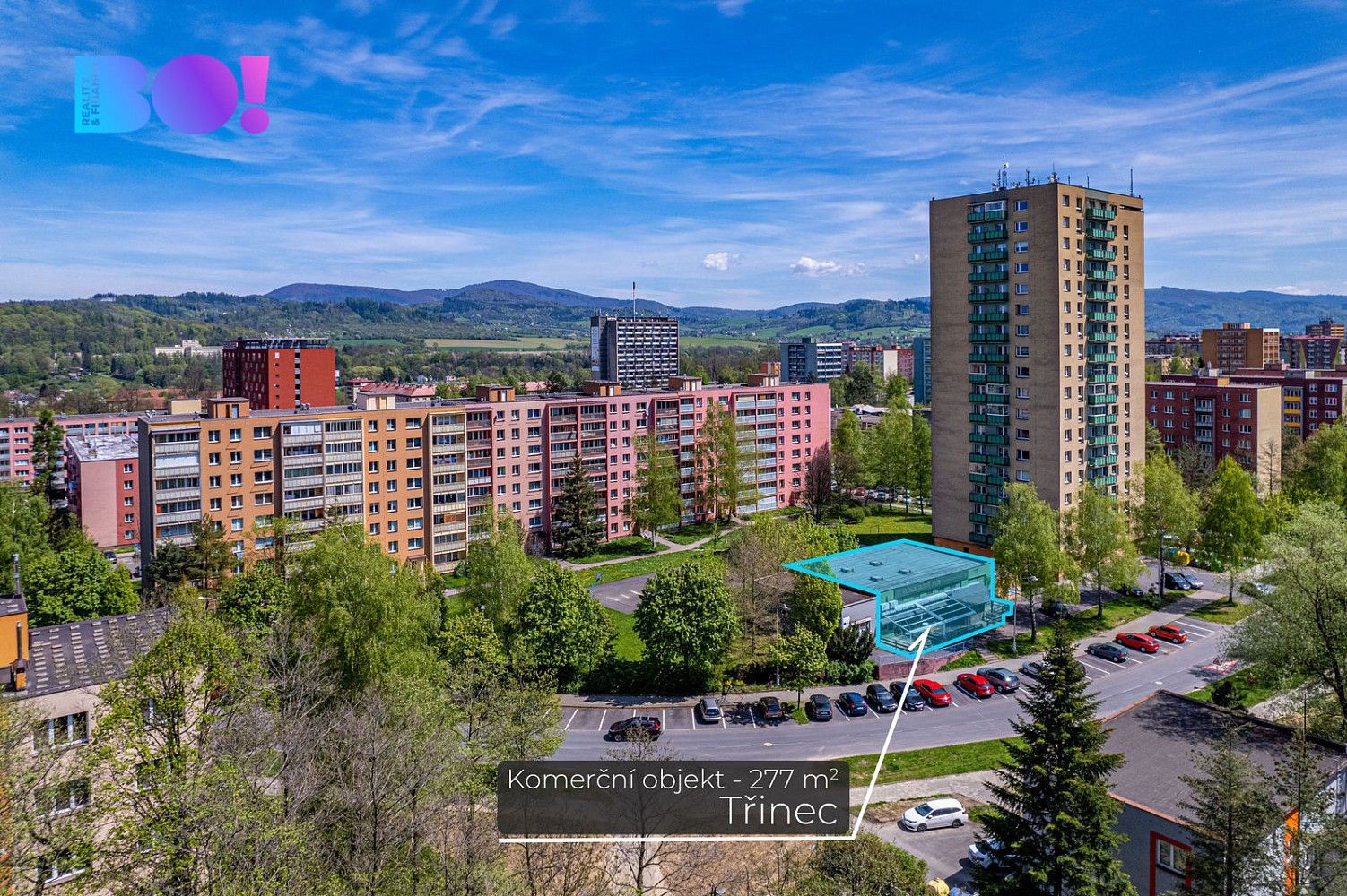 Obchodní prostory, Třinec - Lyžbice, okres Frýdek-Místek, Moravskoslezský kraj, 277 m² - 1