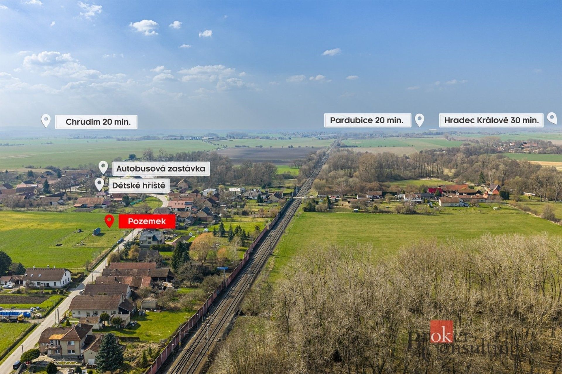 Pozemek pro bydlení · 840 m² · Turov, Moravany - 3