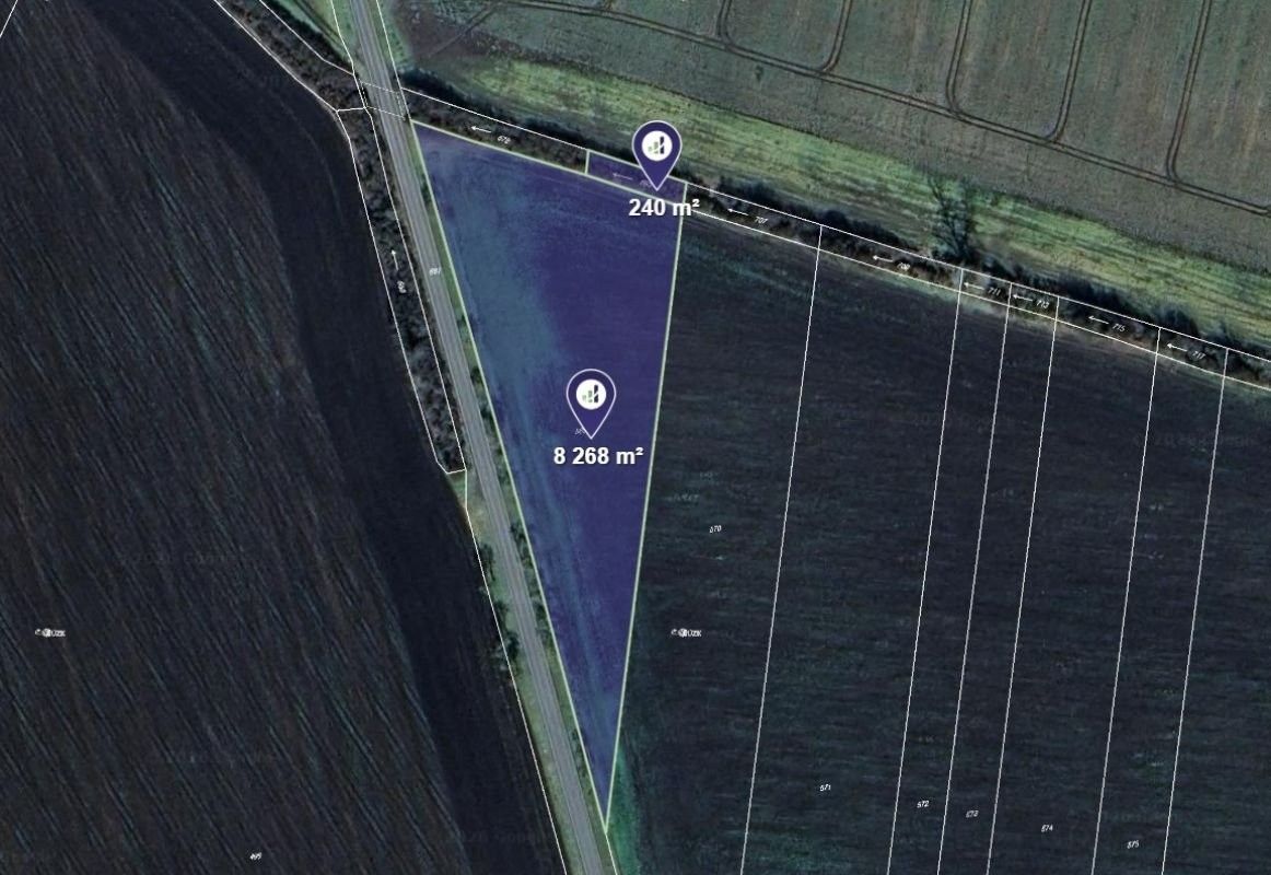 Zemědělský pozemek, 1 250 m²