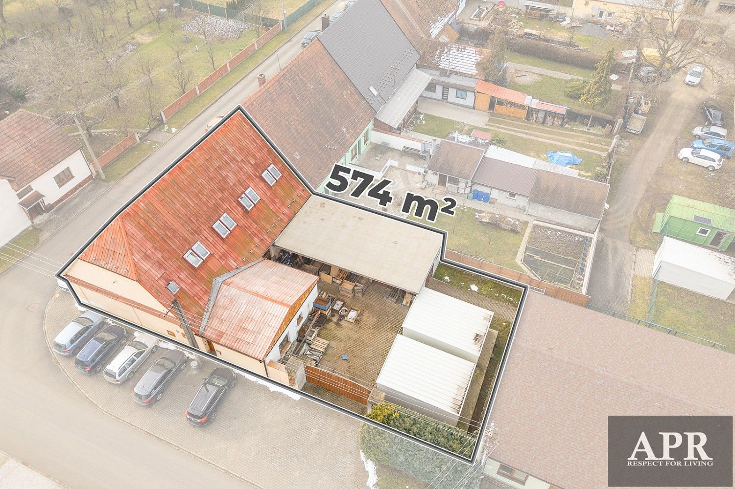 Sklady, Vlčnov, okres Uherské Hradiště, Zlínský kraj, 403 m² - 1