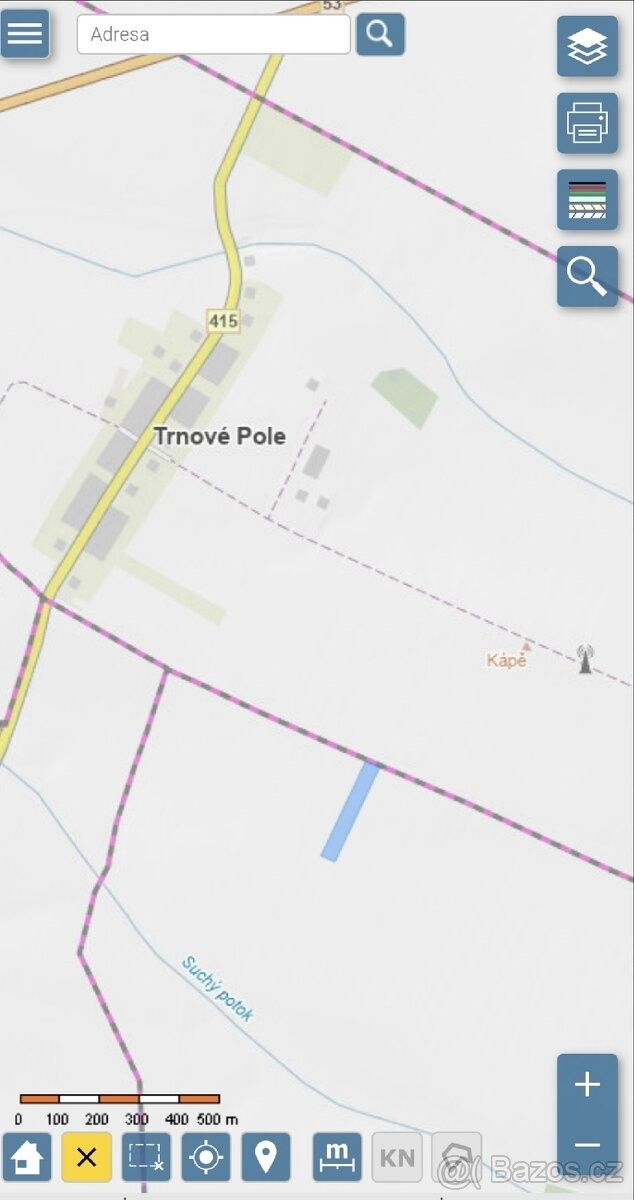 Pozemky pro bydlení, Jiřice u Miroslavi, 671 78