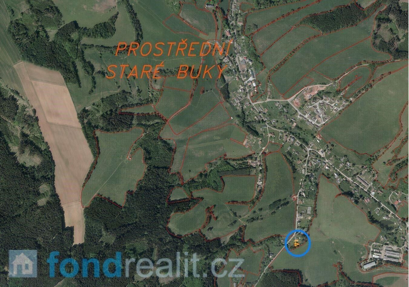 Prodej pozemek - Staré Buky, 154 m² - 5