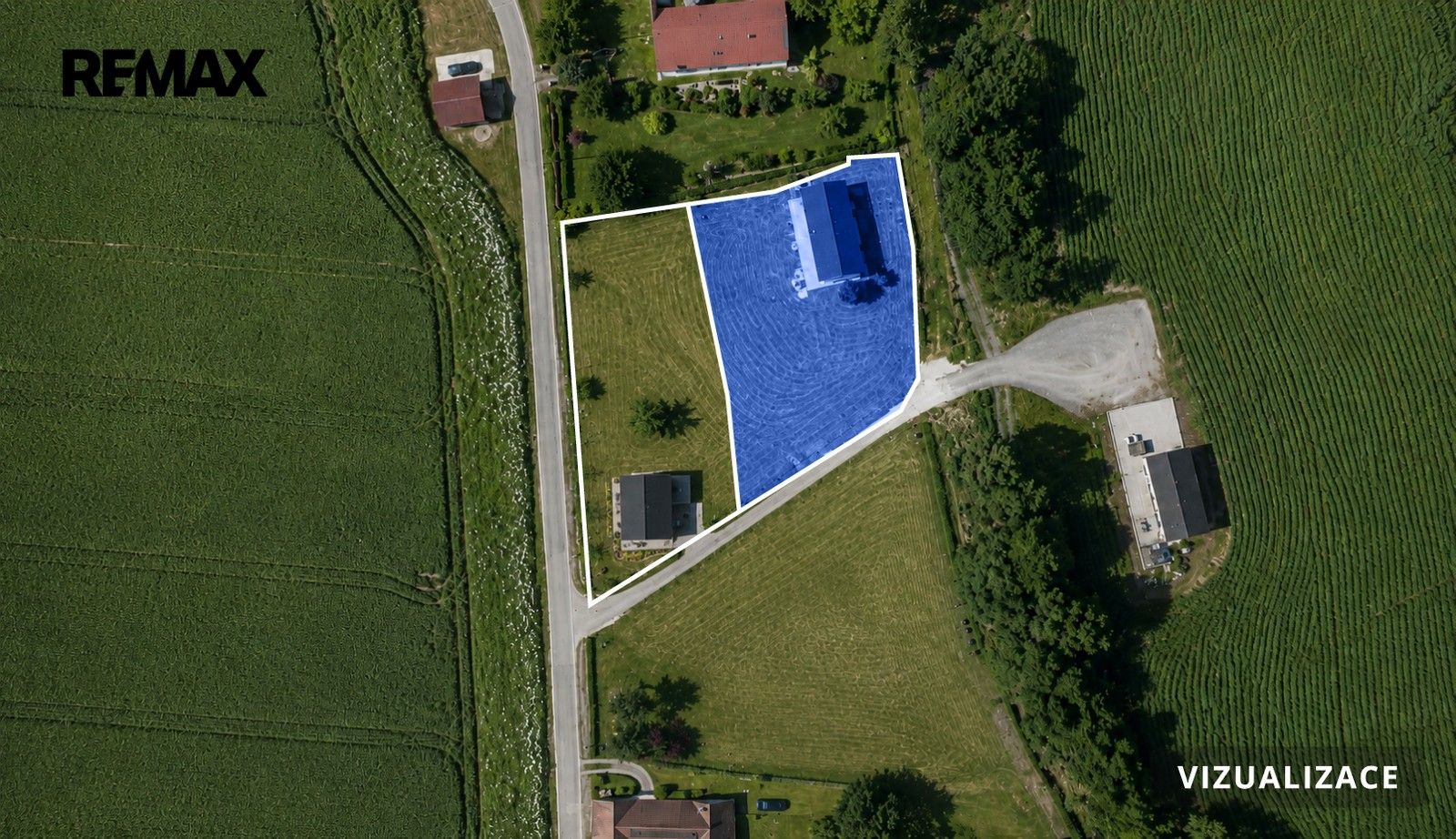 Prodej pozemek pro bydlení - Horní Radouň, 1 127 m² - 2