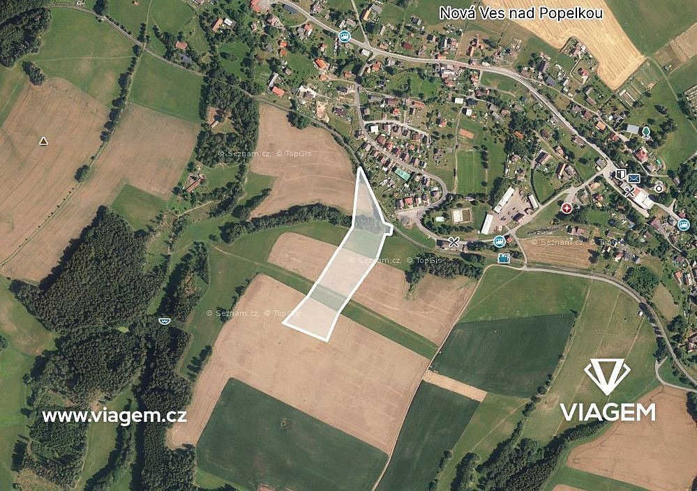 Zemědělský pozemek, 1 558 m²